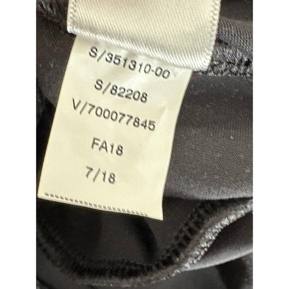 Athleta Stella Shale Black Ankle Zip Stretch Trouser Pants Women's Size 4 - Picture 9 of 11